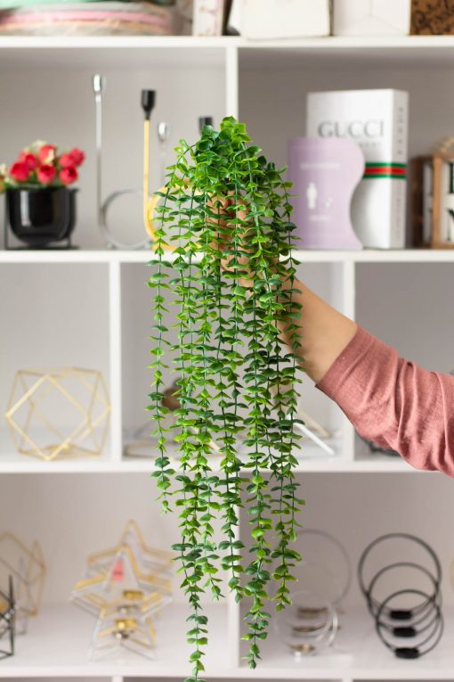  آویز شمشاد مصنوعی14 شاخه