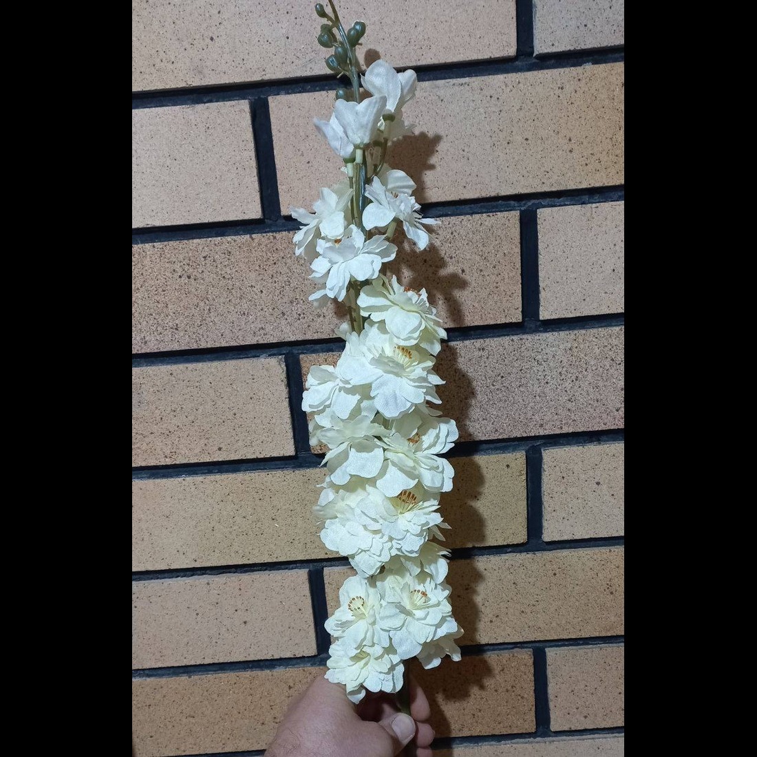 گل مصنوعی مدل شاخه شبو نباتی بسته 3 عددی