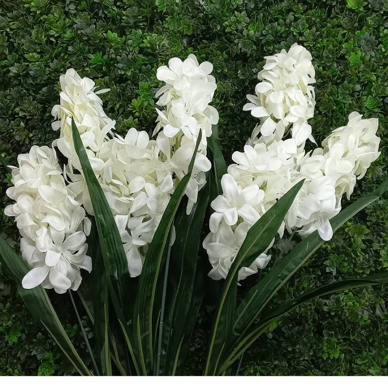 گل مصنوعی سنبل بسته 7 عددی