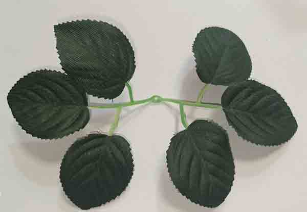 برگ رز پارچه ای در بسته بندی 10 تایی